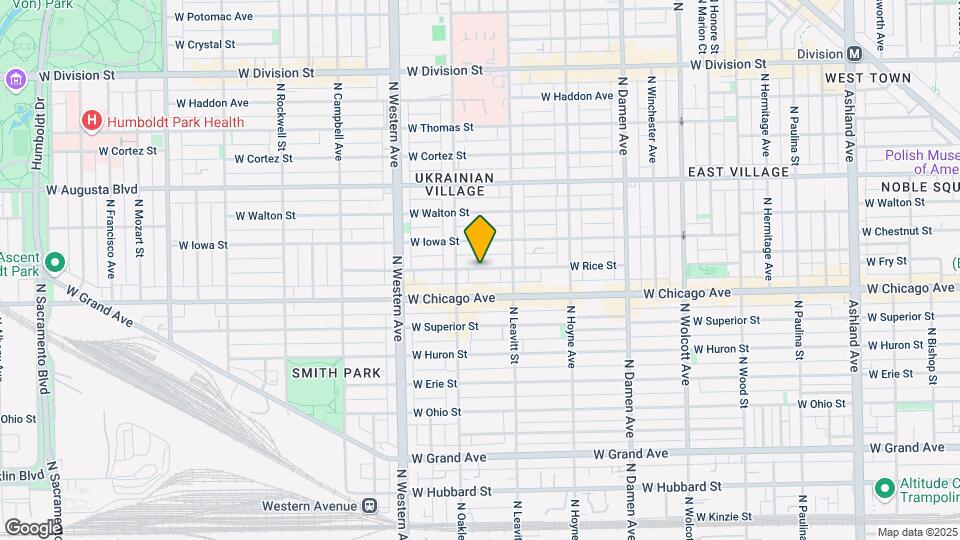 2237 W Rice St Map and Location Details