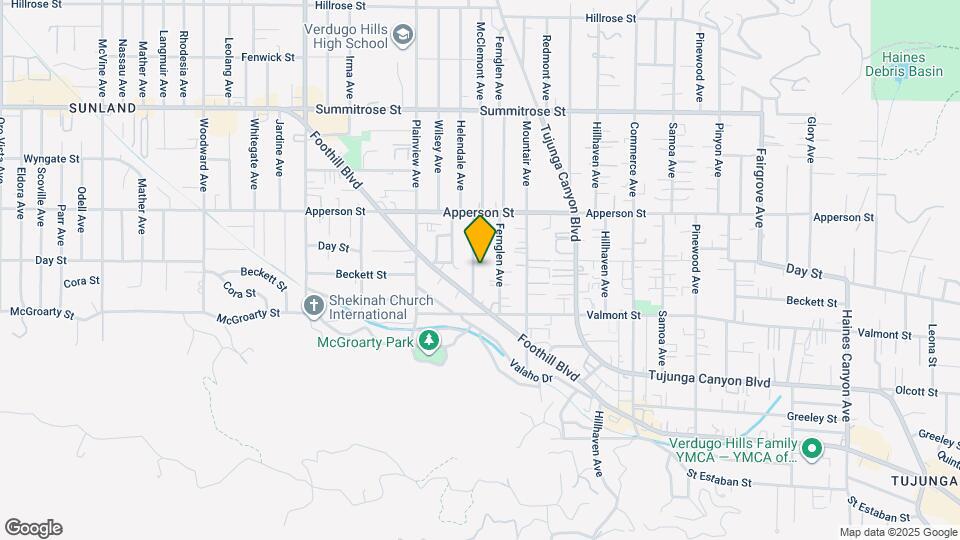 10154 McClemont Ave Map and Location Details