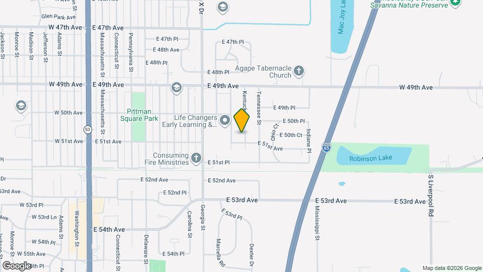 5078 Kentucky St Map and Location Details