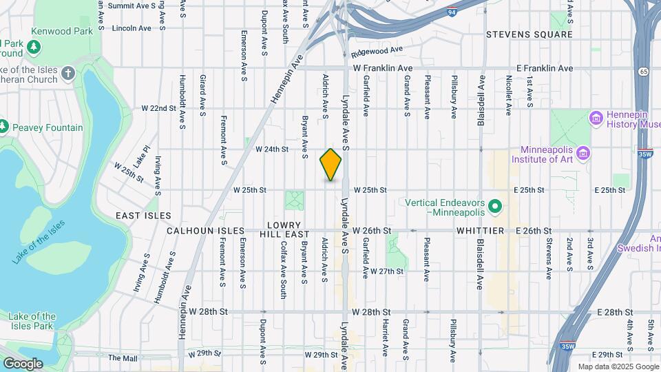 2451 Aldrich Ave S Map and Location Details
