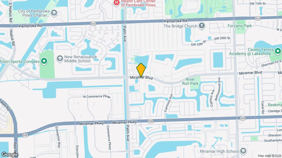 2511 SW 99th Way Map and Location Details