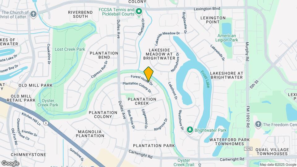 4607 Forest Home Dr Map and Location Details