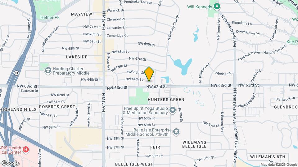 2615 NW 63rd St Map and Location Details