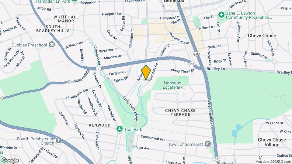6626 Hillandale Rd Map and Location Details