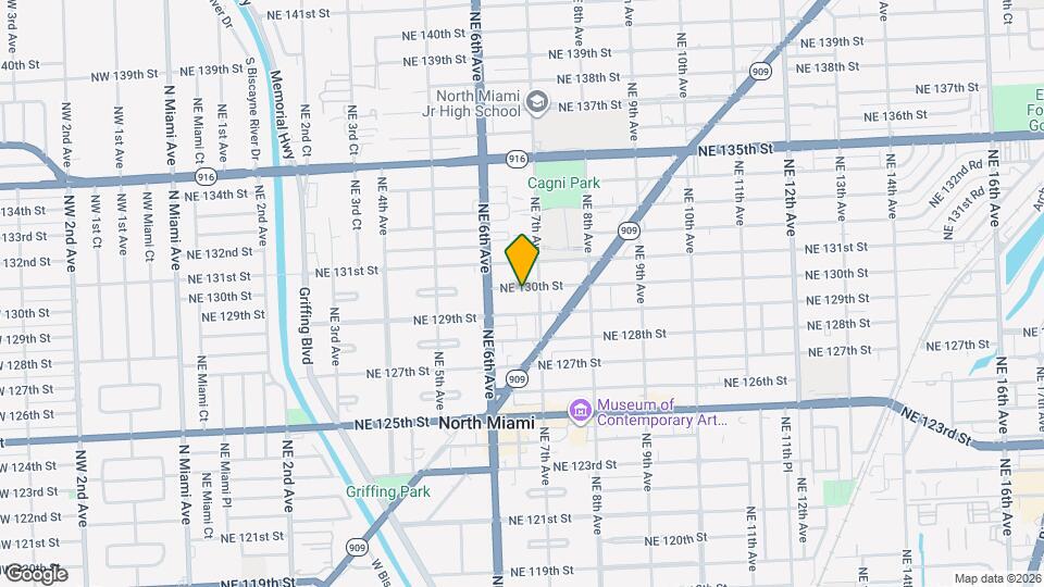 670 NE 130th St Map and Location Details