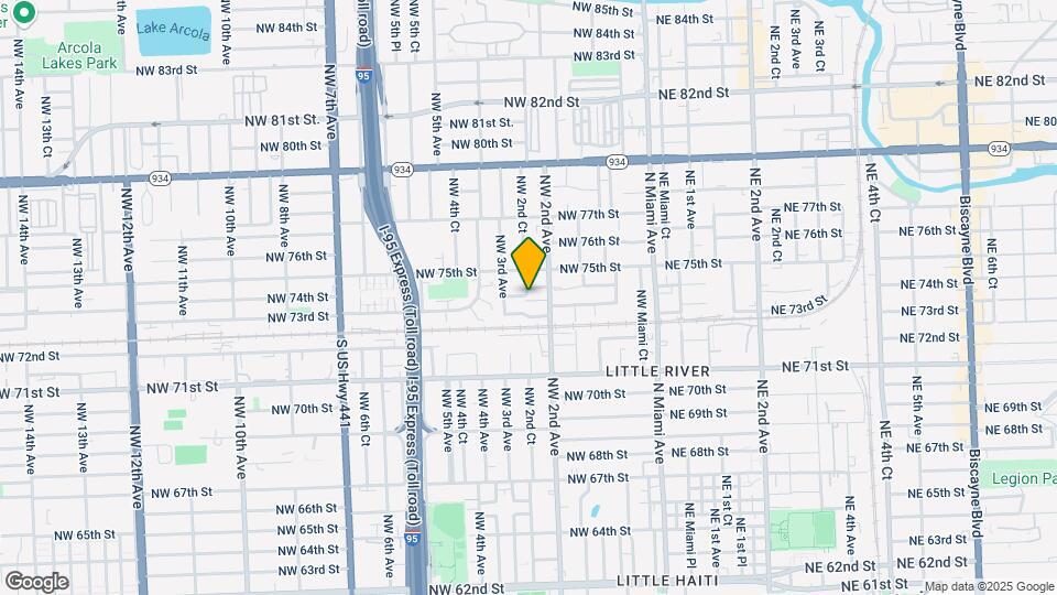 244 NW 73rd Ct Map and Location Details
