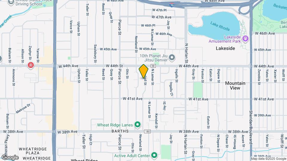 4301 Marshall St Mapa y Detalles de la Ubicación