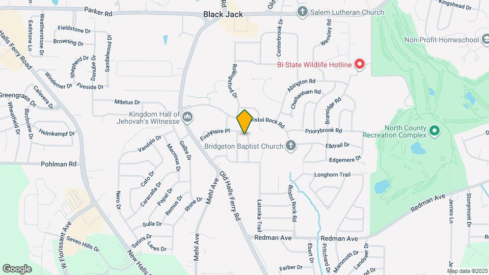 11675 Helenoak Dr Map and Location Details