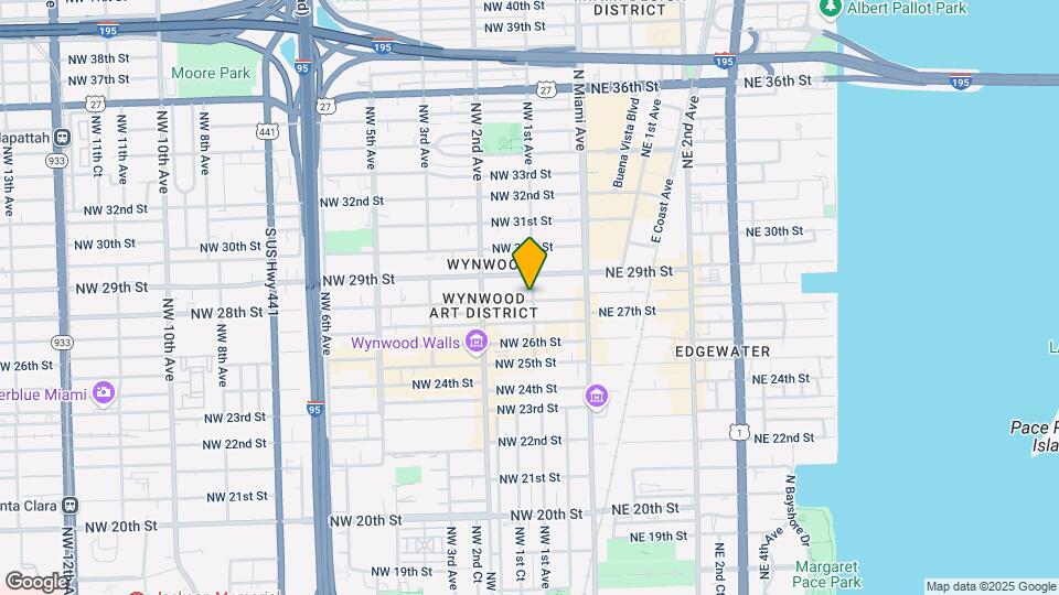 2804 NW 1st Ave Map and Location Details