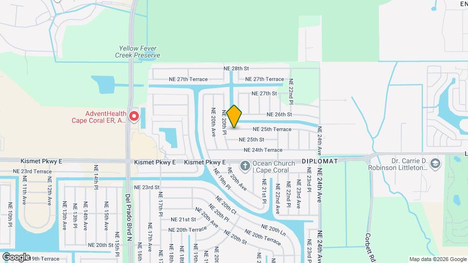 2022 NE 25th Terrace Map and Location Details