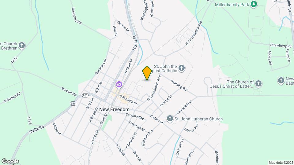 2104 Lincoln Wy Map and Location Details