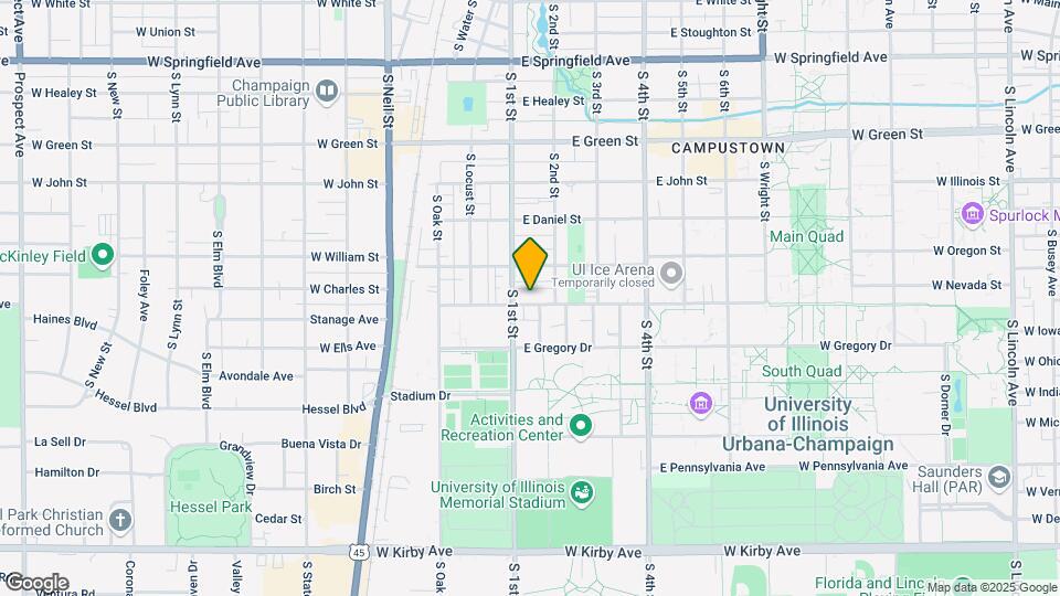 106 E Armory Ave Mapa y Detalles de la Ubicación