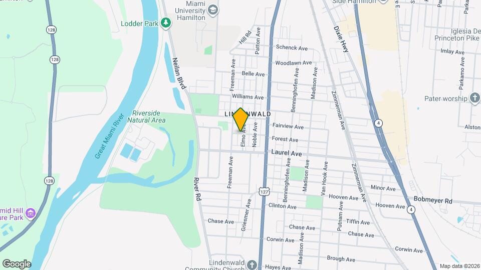 2601 Elmo Ave Mapa y Detalles de la Ubicación