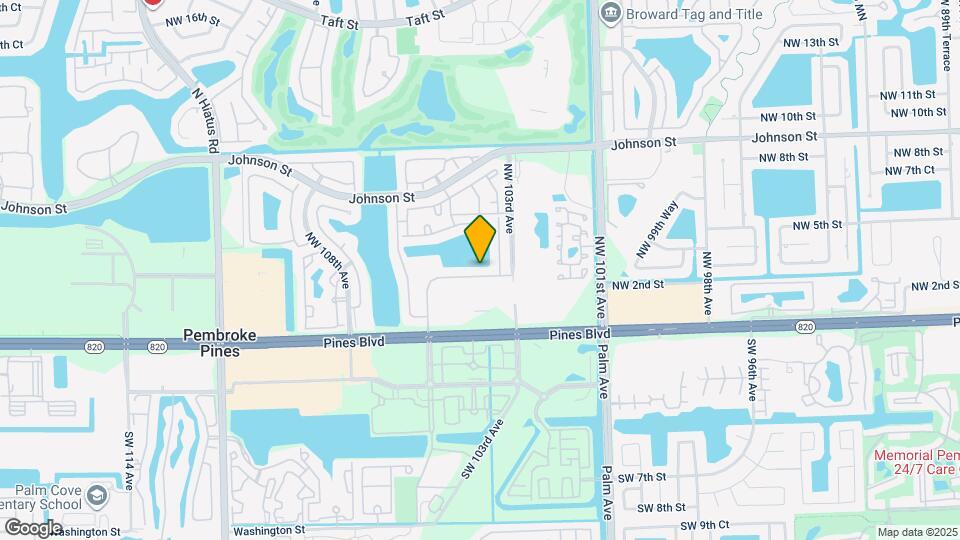 10425 NW 3rd St Map and Location Details