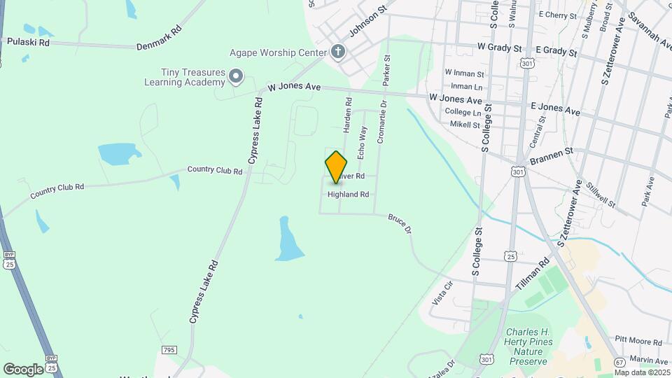 201 Highland Rd Map and Location Details