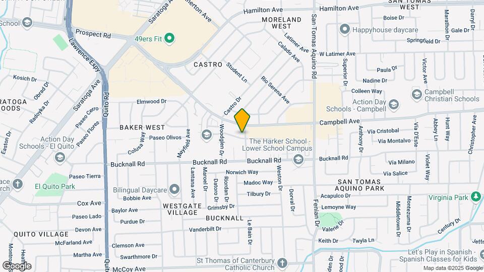 1855 Whitwood Ln Map and Location Details