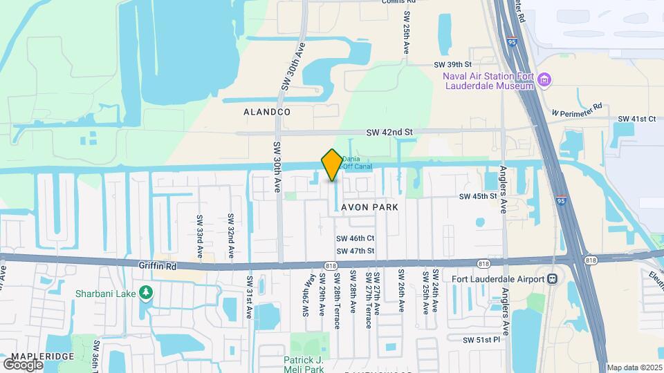 4440 SW 28th Terrace Map and Location Details
