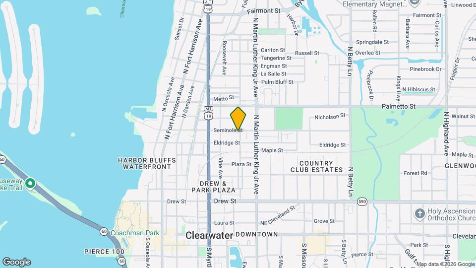 708 Pennsylvania Ave Map and Location Details