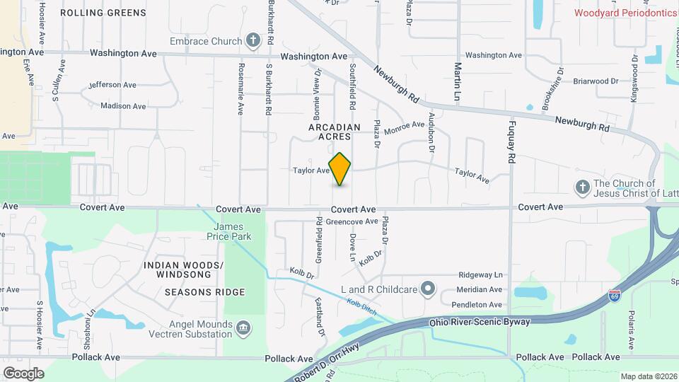 1550 Greenfield Rd Mapa y Detalles de la Ubicación