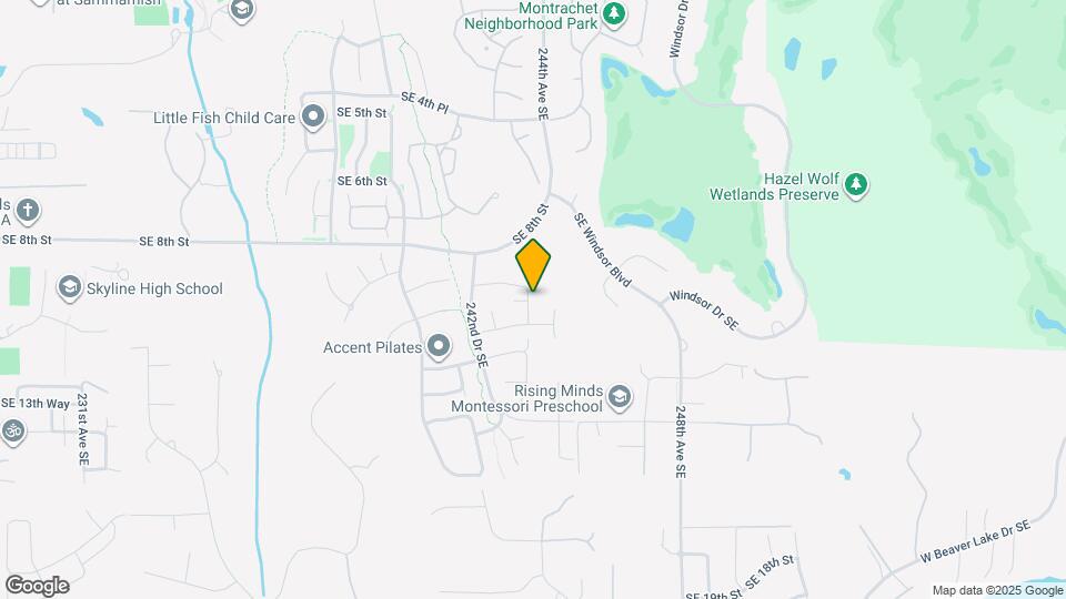 918 243rd Pl SE Map and Location Details