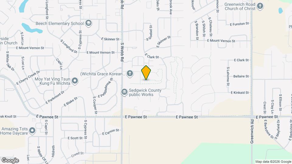 2172 S Thatcher Ct Map and Location Details