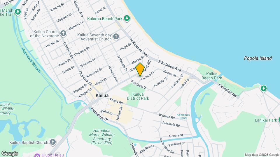 258 Kuupua St Mapa y Detalles de la Ubicación