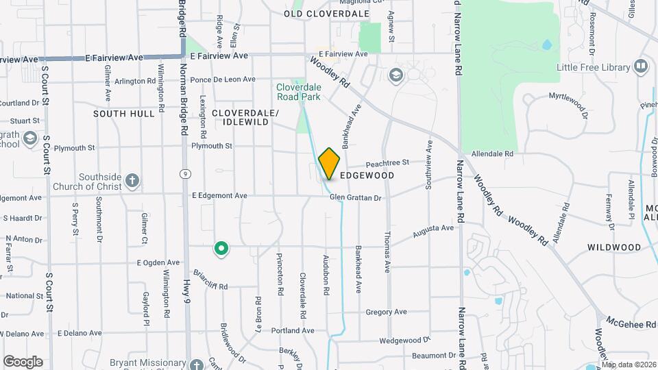 3363 E Audubon Rd Map and Location Details