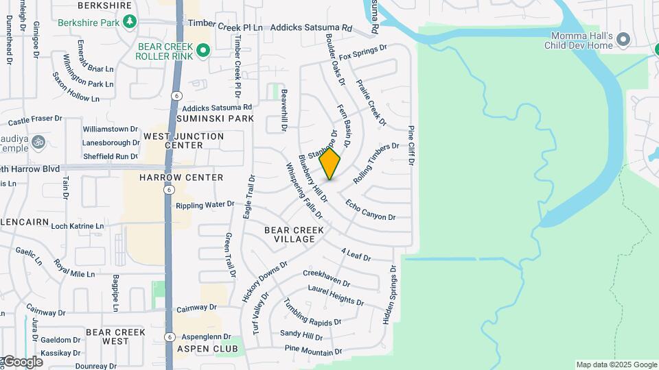 15825 Boulder Oaks Dr Mapa y Detalles de la Ubicación