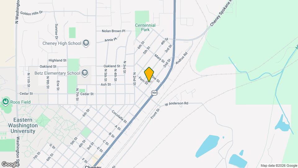 1402 2nd St Map and Location Details