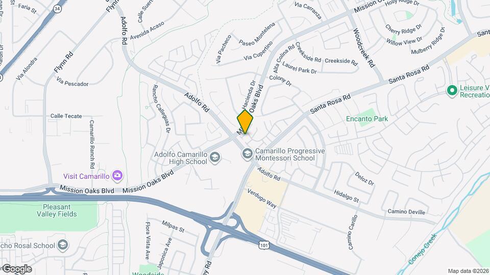 438 Sobre Colinas Pl Map and Location Details