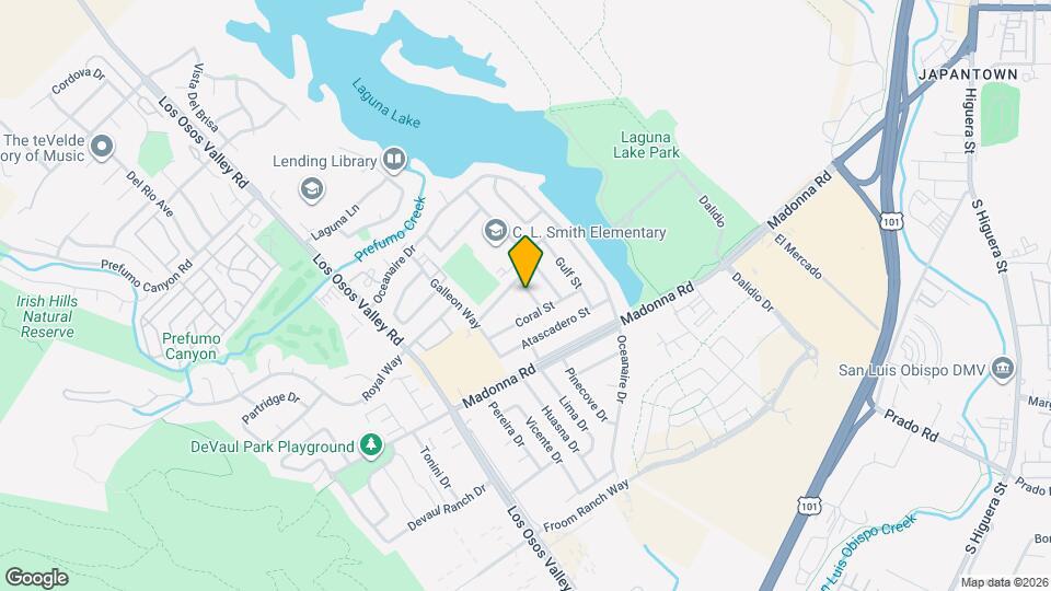 1521 Newport St Map and Location Details