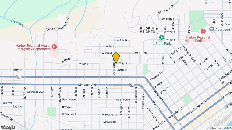716 N Scammel St Map and Location Details