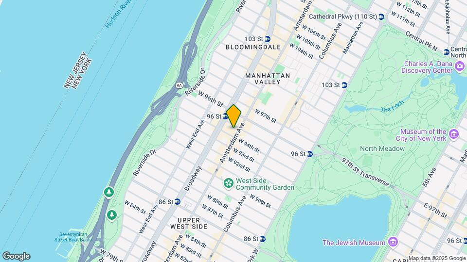 710 Amsterdam Ave Mapa y Detalles de la Ubicación
