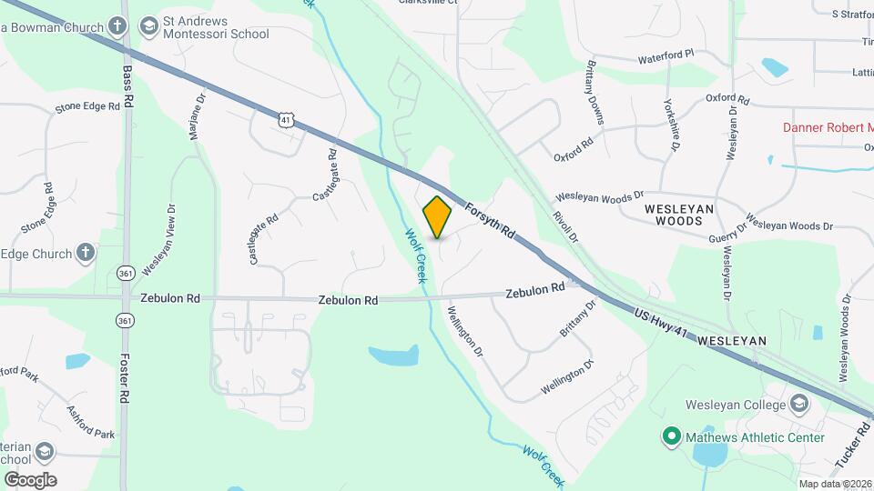 132 Wesleyan Way Map and Location Details