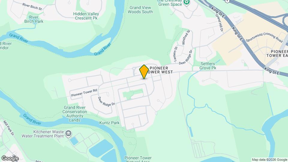 303 Terrace Wood Crescent Map and Location Details