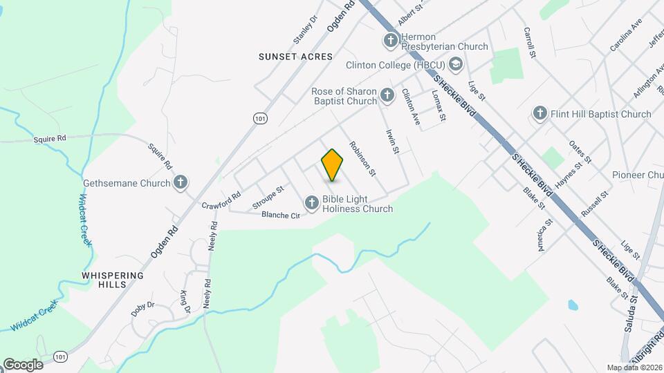 269 Cornelius St Map and Location Details