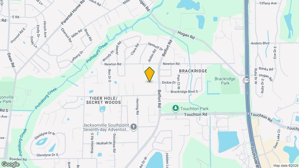 8066 Dickie Dr Map and Location Details