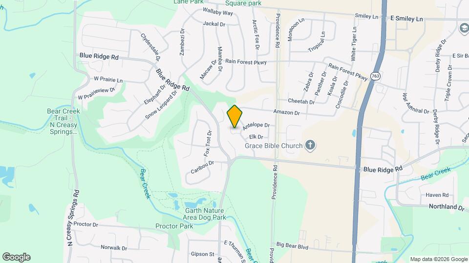 3319 Dove Dr Map and Location Details