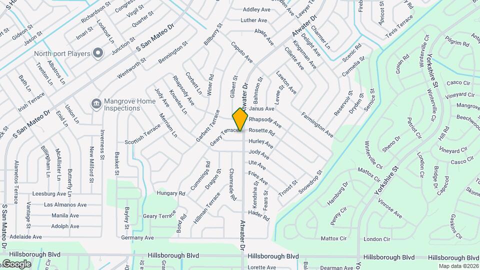 3863 Atwater Dr Map and Location Details