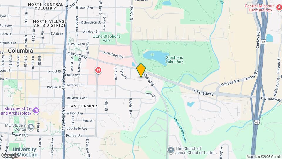 1813 Sunrise Dr Map and Location Details