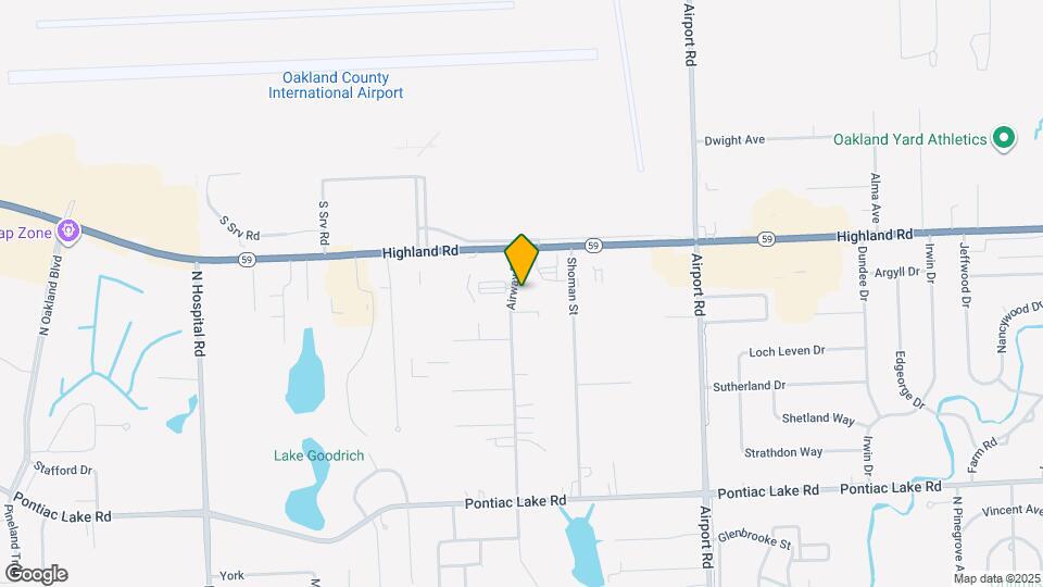 1410 Airway Dr Map and Location Details