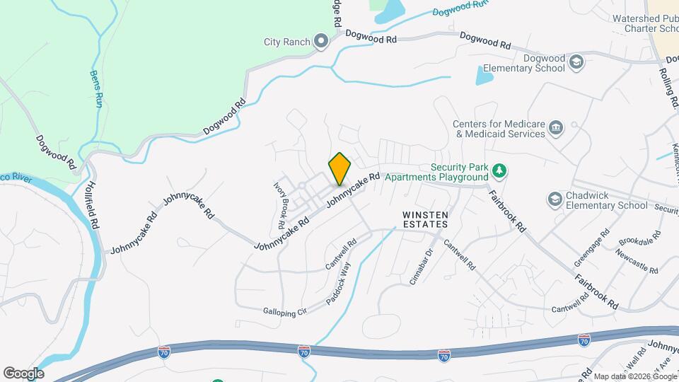 7806 Johnnycake Rd Map and Location Details