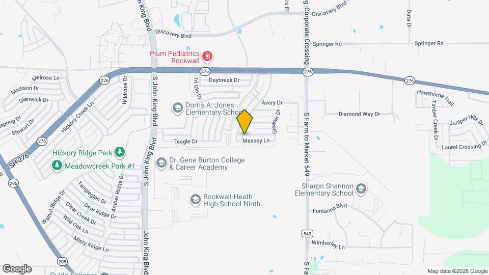 2630 Massey Ln Map and Location Details