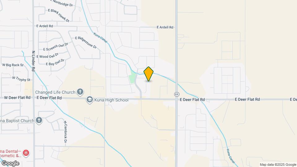 1780 N Snowfield Pl Map and Location Details