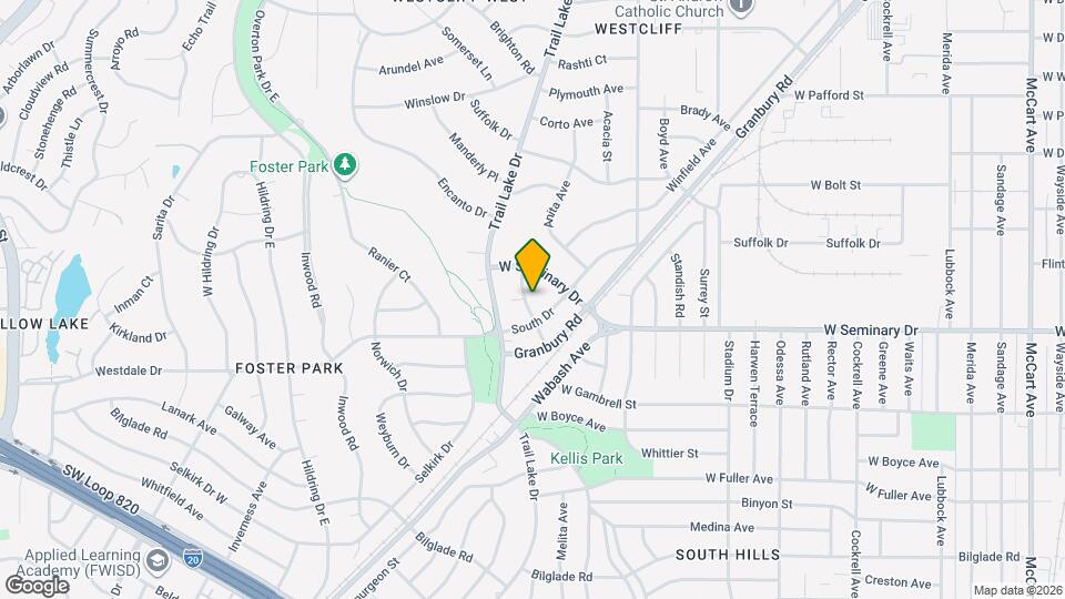 4317 Clay Ave Map and Location Details