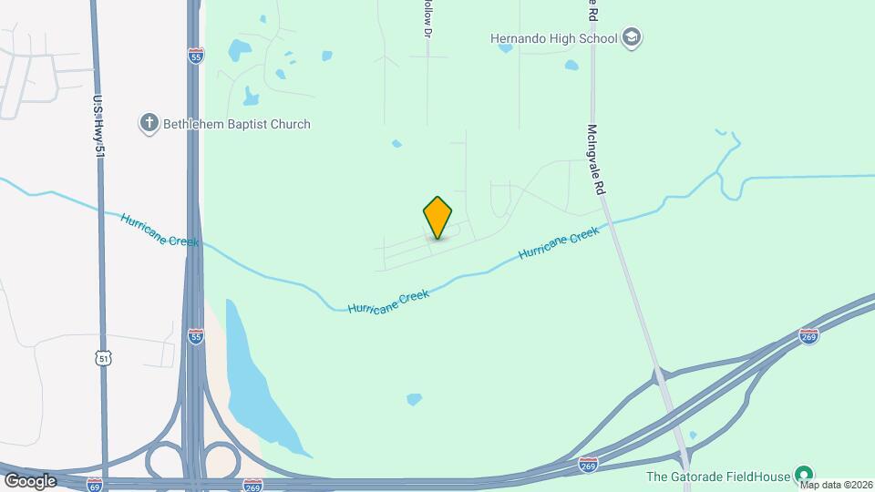 582 Bolivar Dr Map and Location Details