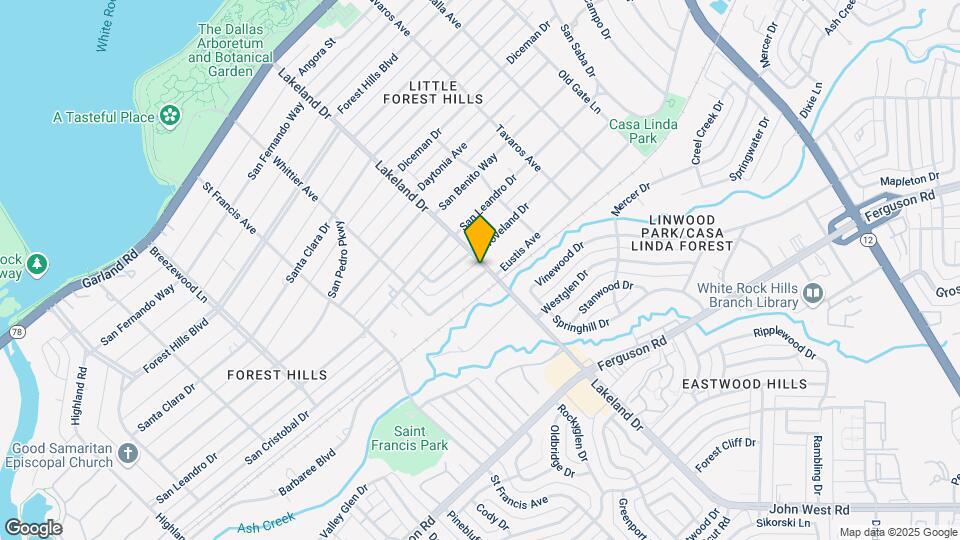 8571 Eustis Ave Map and Location Details