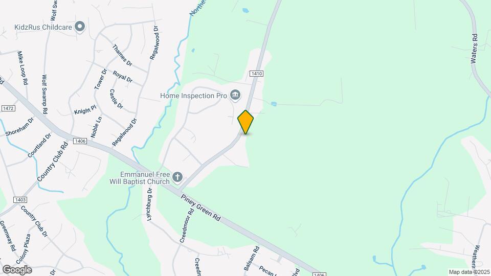 1619 Halltown Rd Map and Location Details