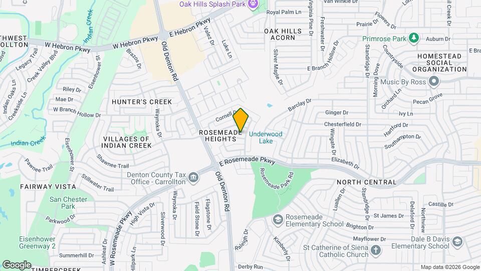 1029 Janus Dr Map and Location Details