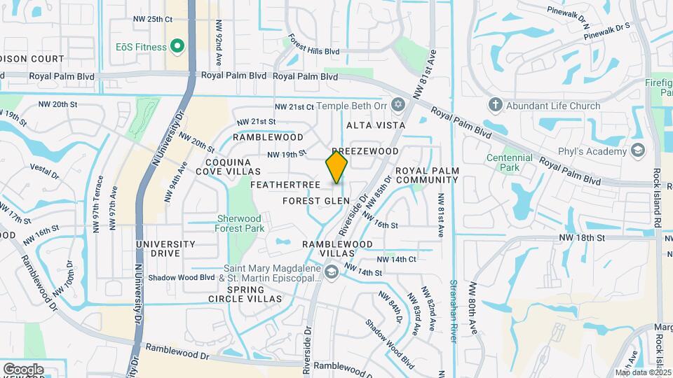 1795 NW 88th Way Map and Location Details